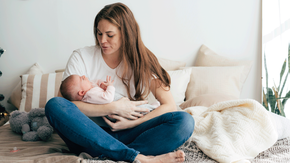 Arrullar al bebé: beneficios de arrullar a tu bebé