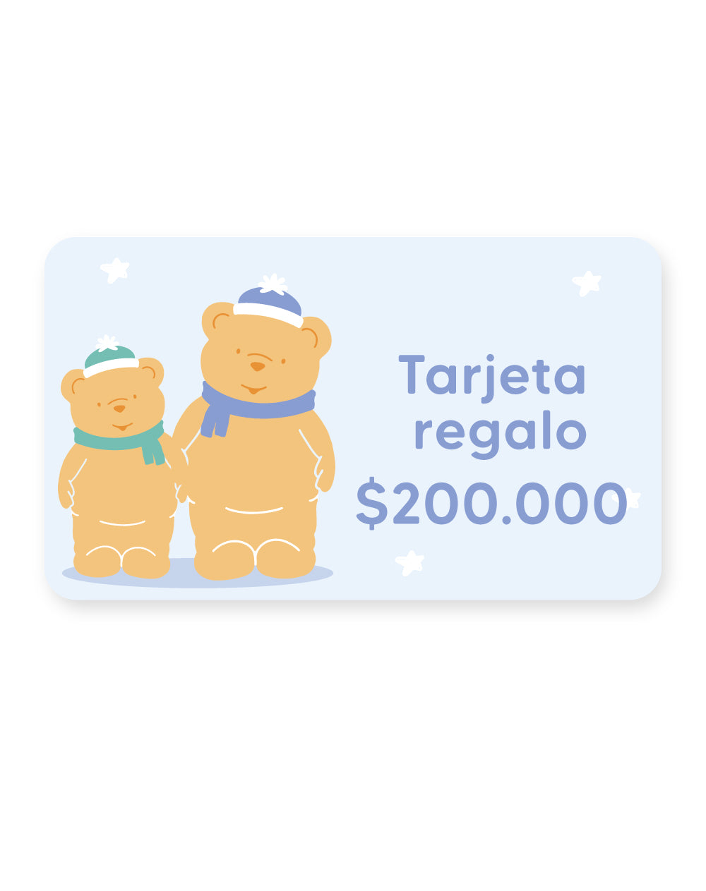 Tarjeta regalo $200.000