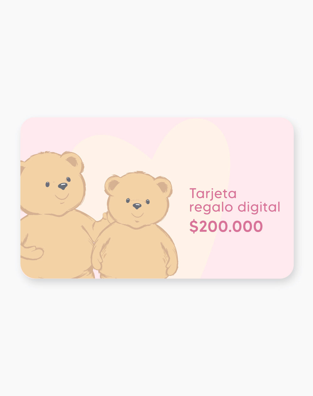Tarjeta regalo $200.000