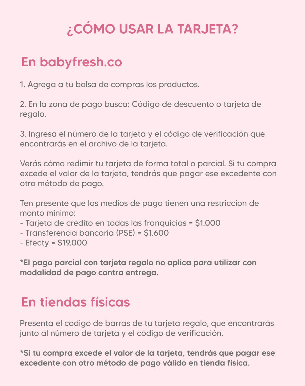 Tarjeta regalo $200.000