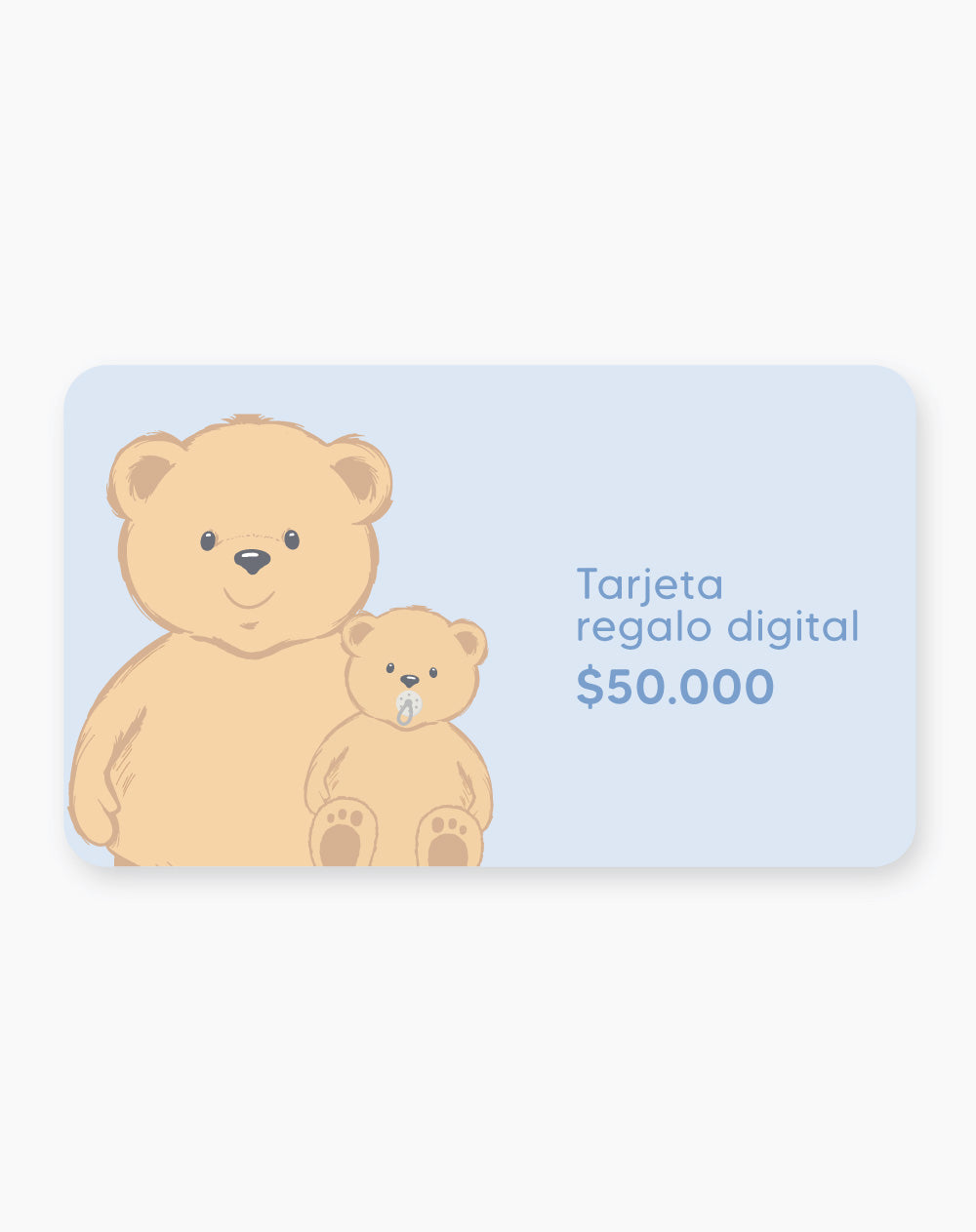 Tarjeta regalo $50.000
