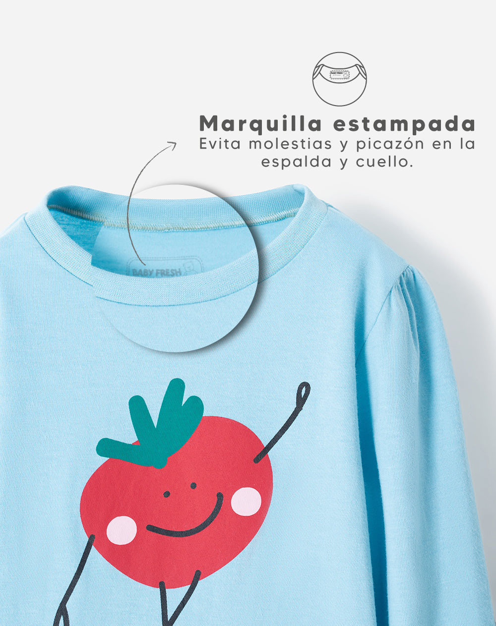 Pijama buzo + pantalón algodón niña