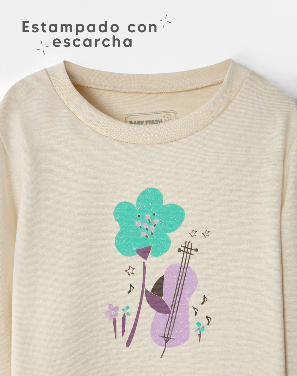 Pijama niña buzo + pantalón algodón surtida estampada