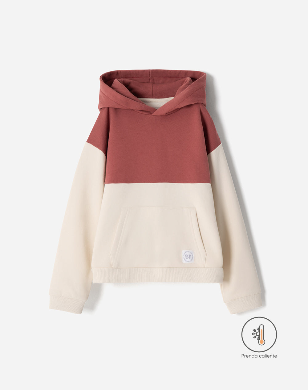 Buzo tipo hoddie bloques niño