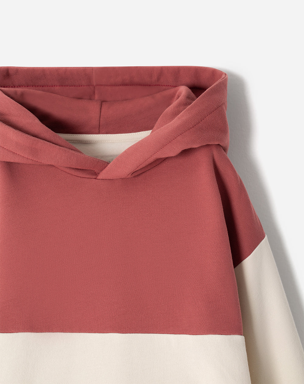 Buzo tipo hoddie bloques niño