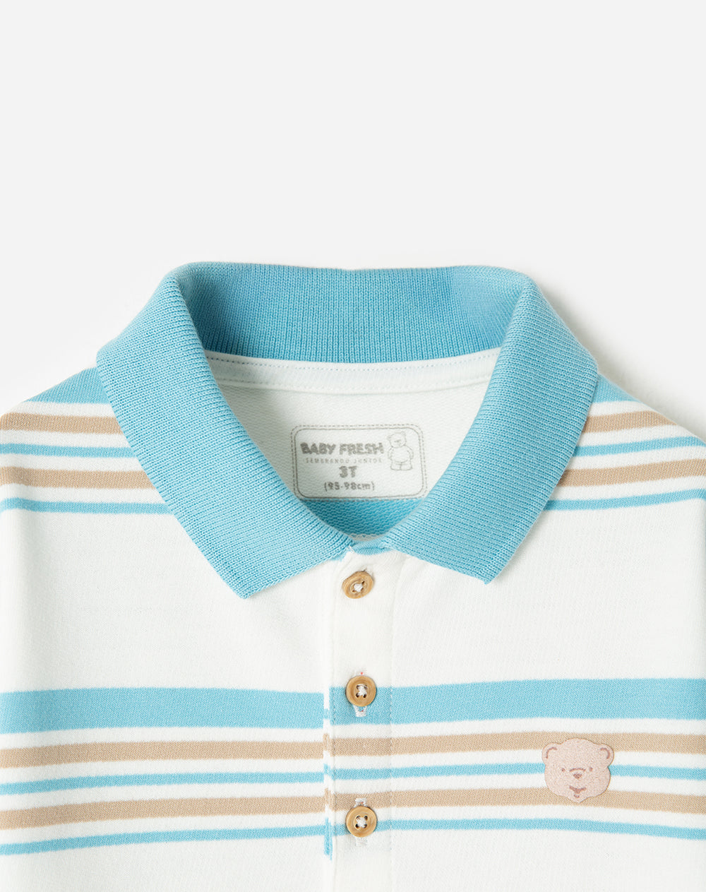 Buzo regular fit rayas