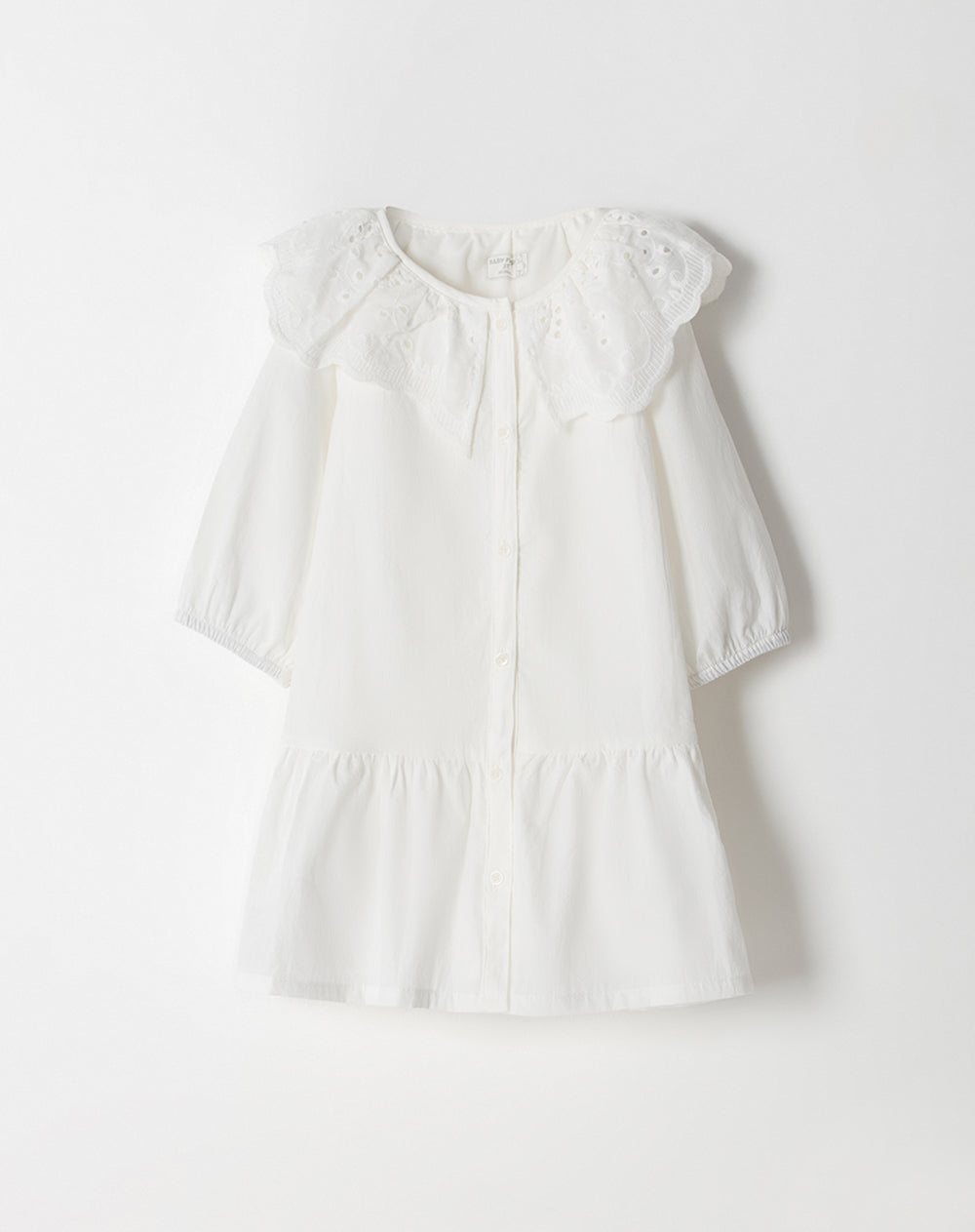 Vestido medio blanco