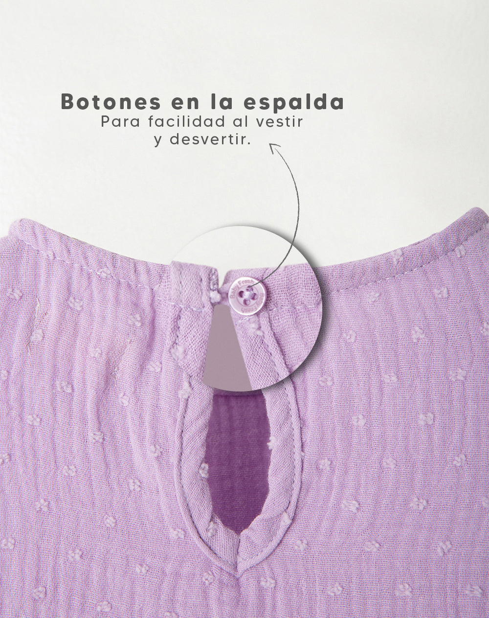 Conjunto pantalon largo lila