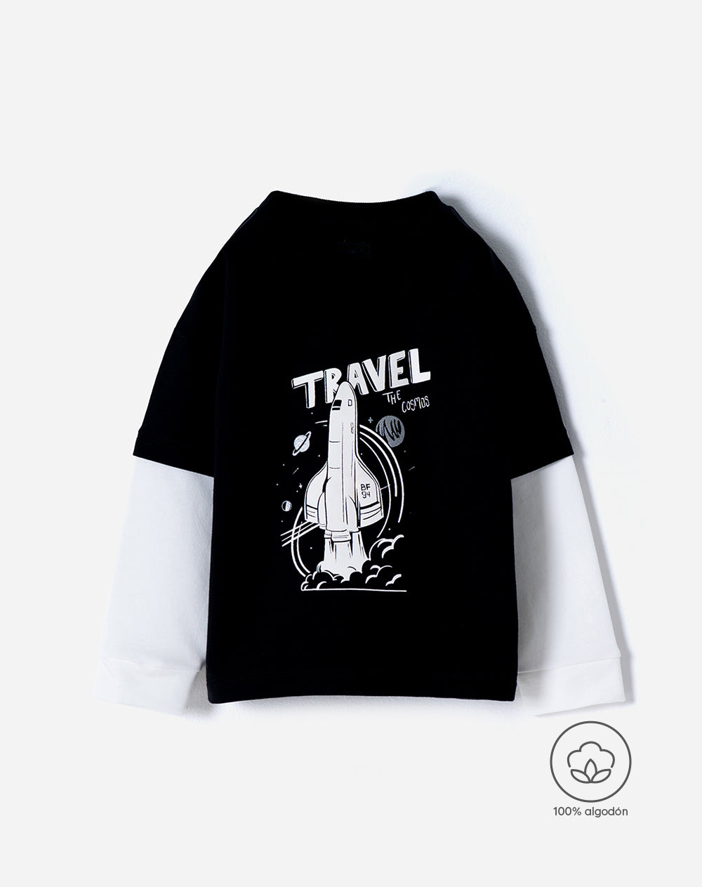 Camibuso oversize estampado niño