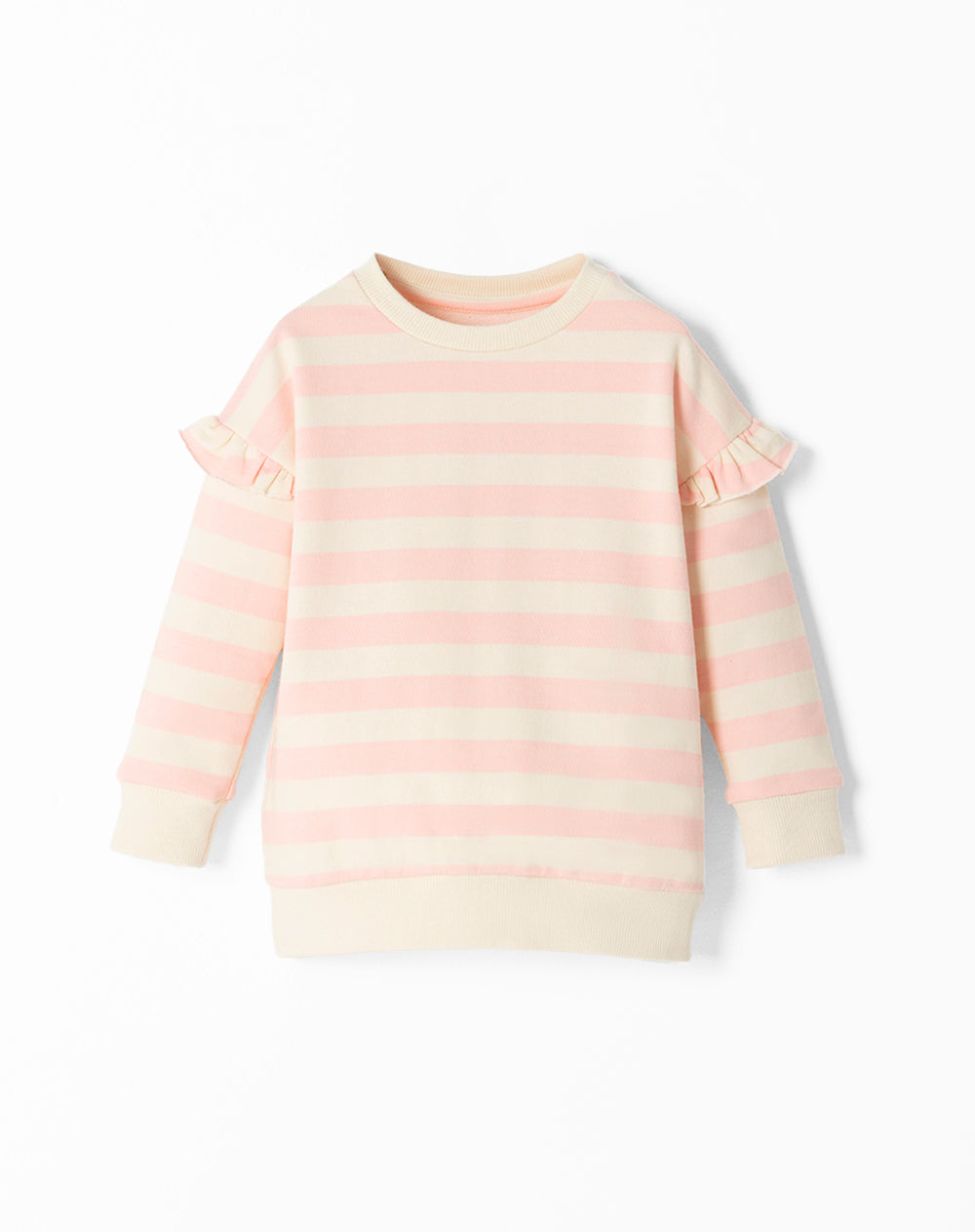 Buzo loose fit rayas