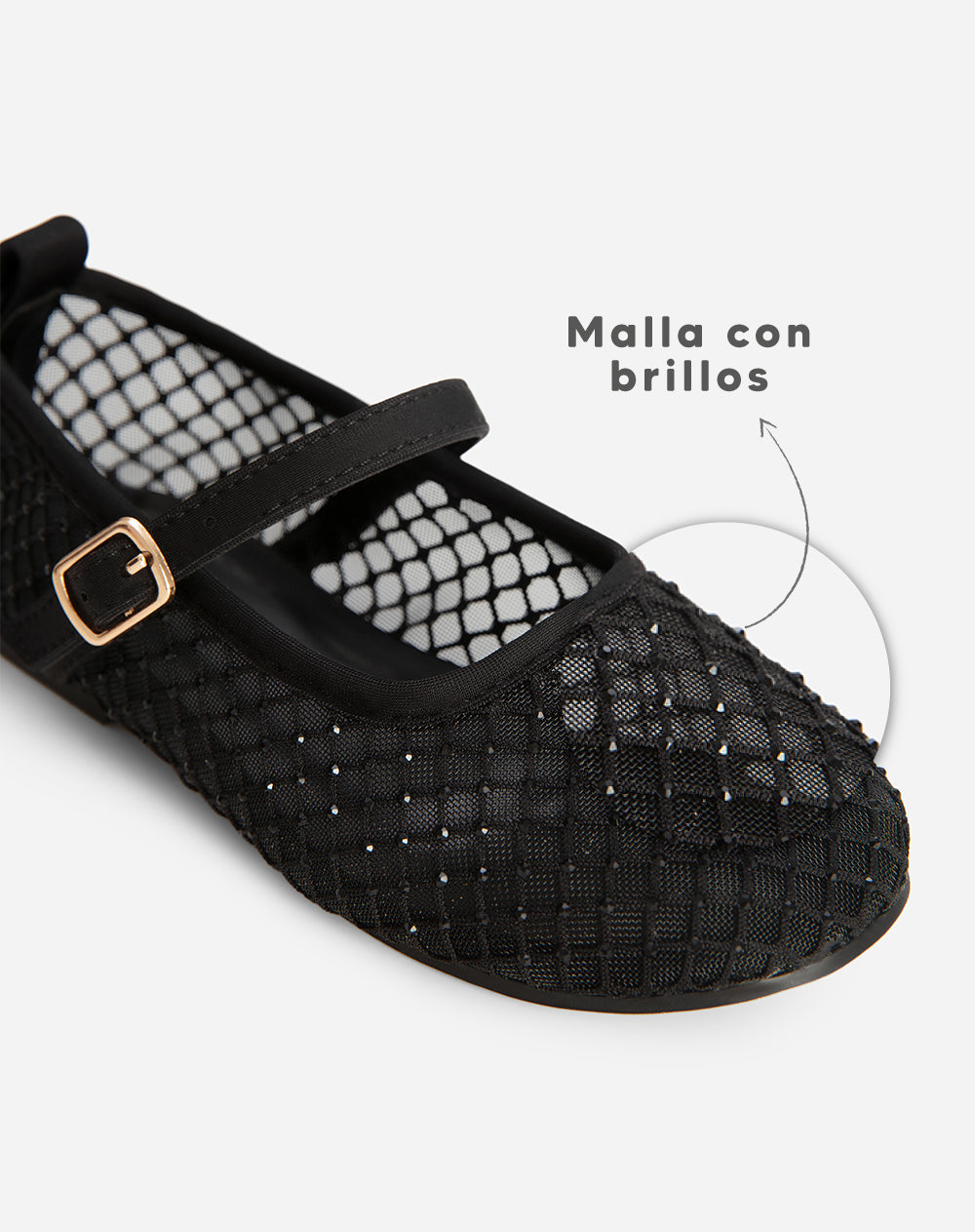 Bailarinas malla negras niña