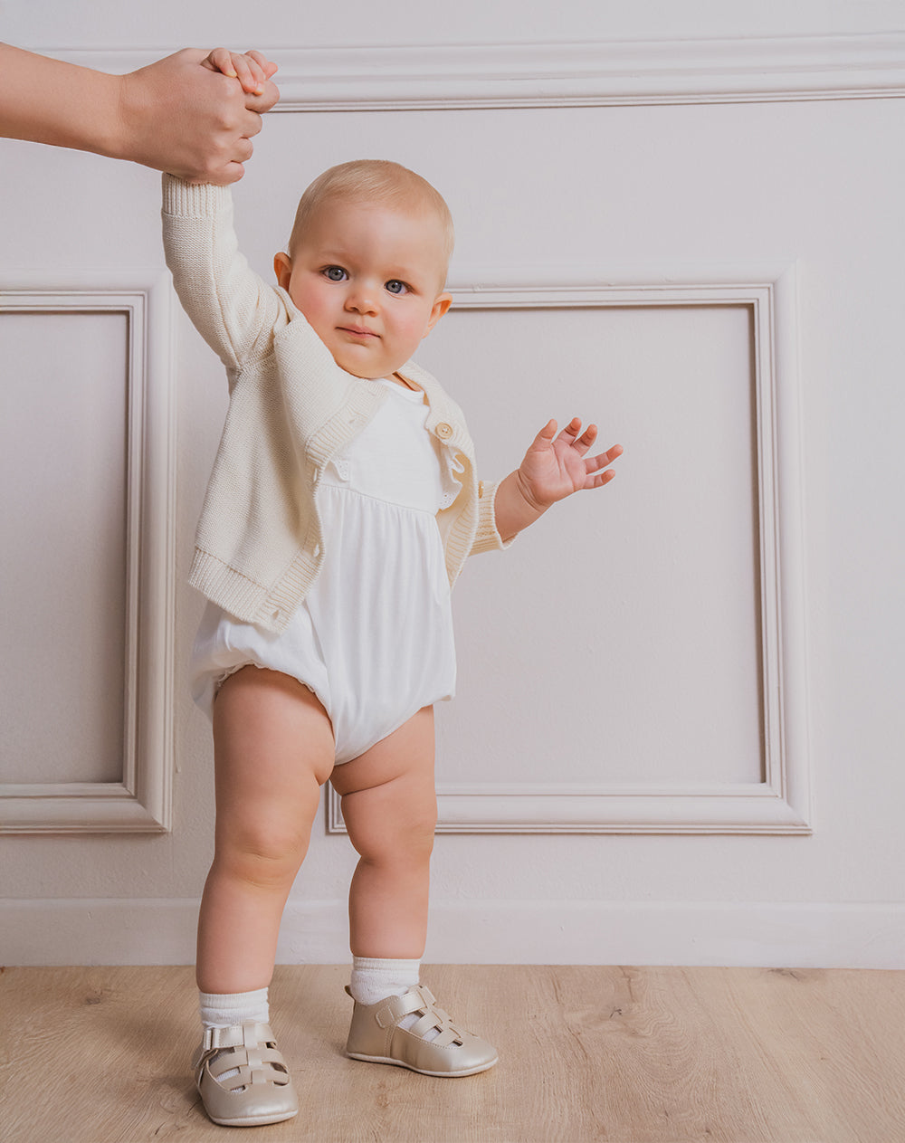 Enterizo loose fit blanco