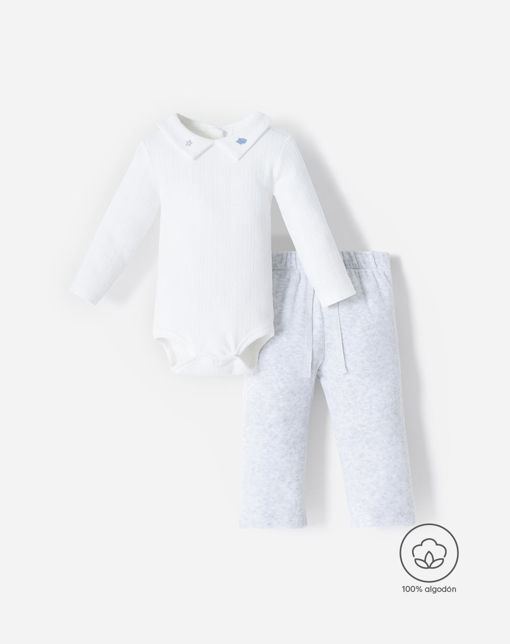 Conjunto buzo + pantalón bebé niño