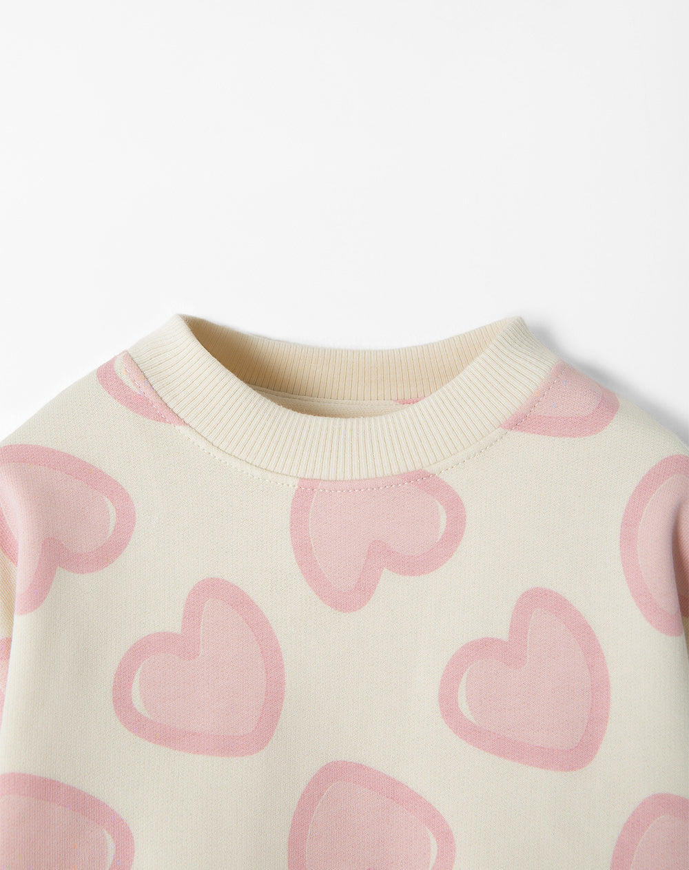 Buzo perchado algodón estampado bebé niña