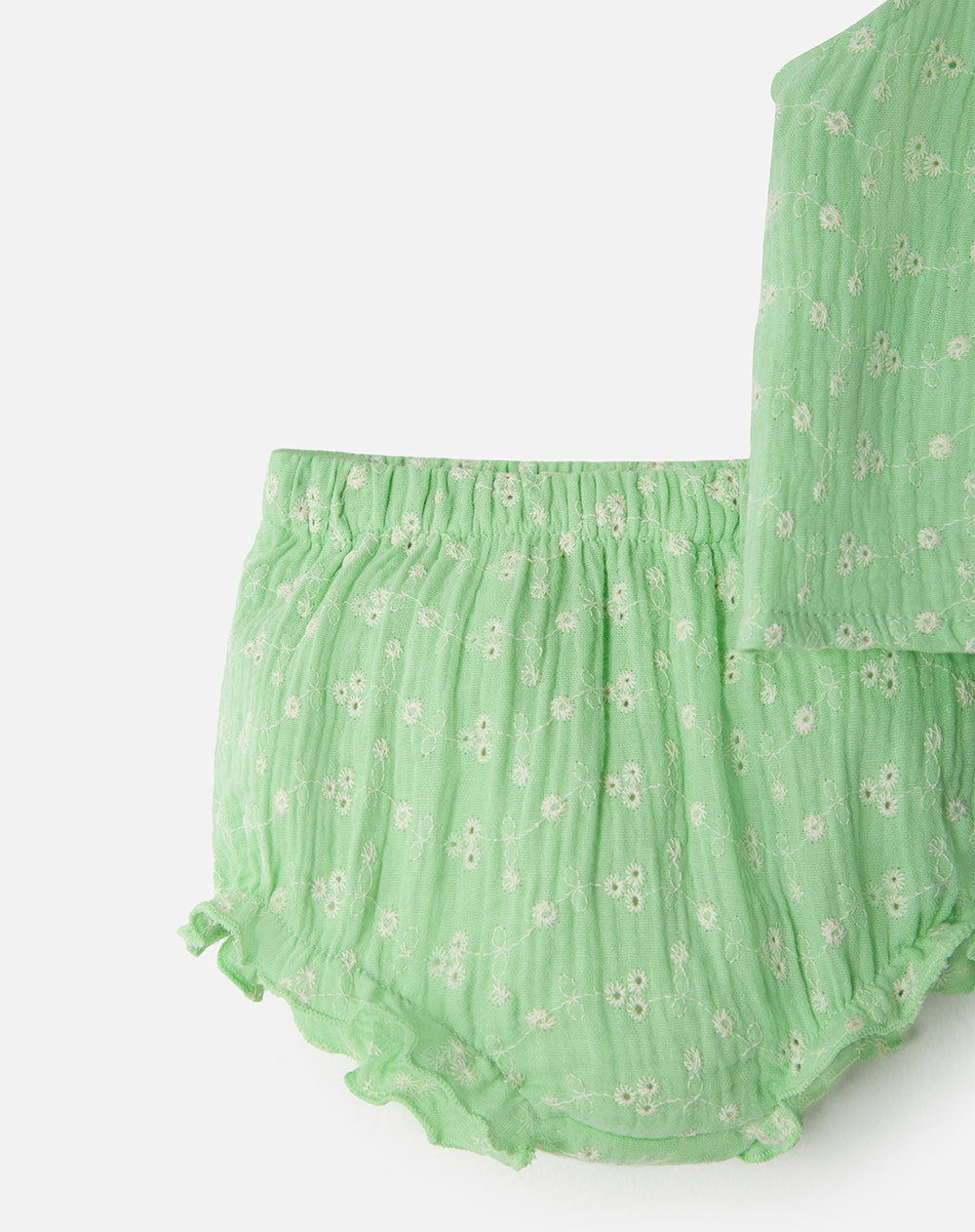 Conjunto pantalon corto verde