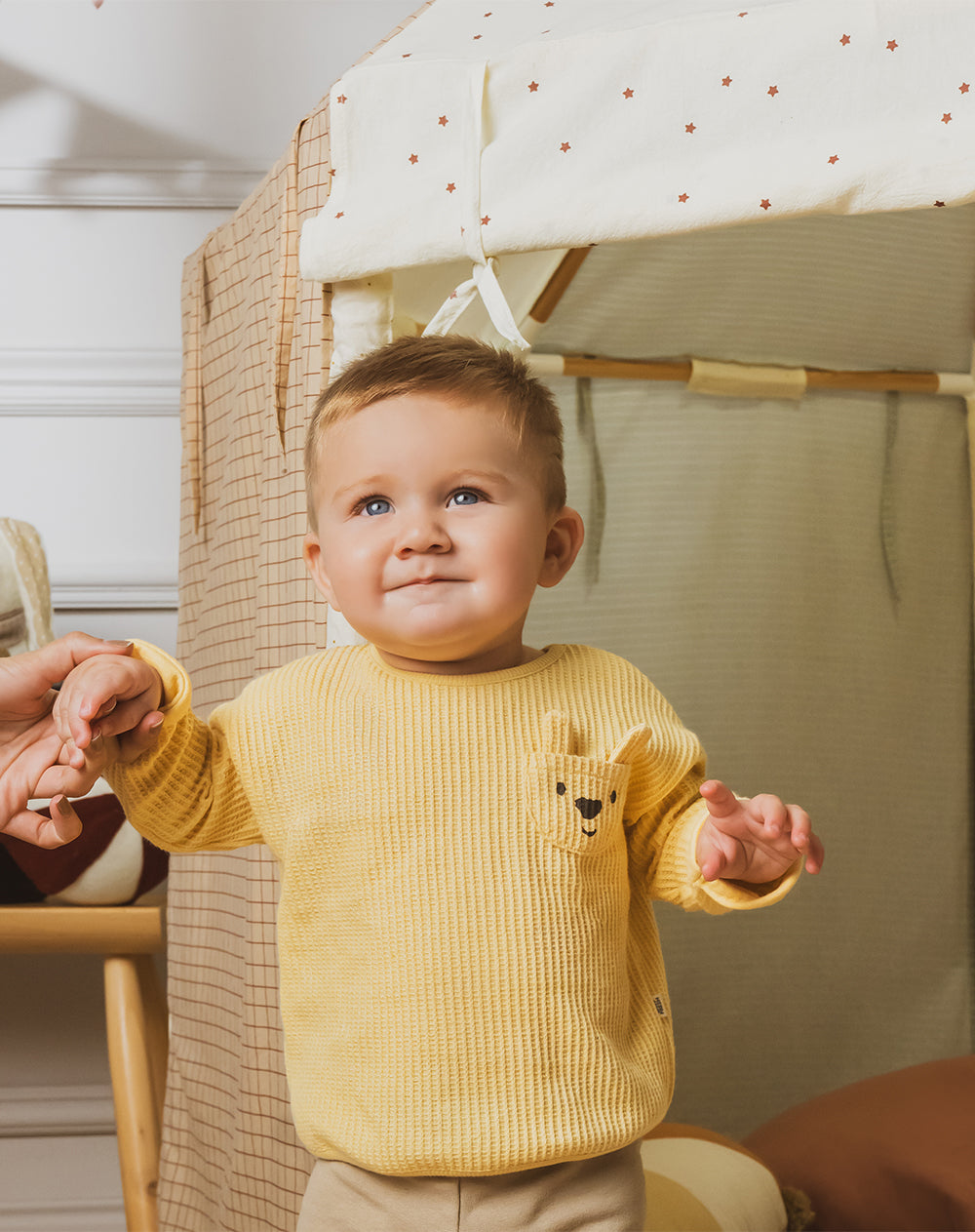 Conjunto bebé niño buzo + patalón