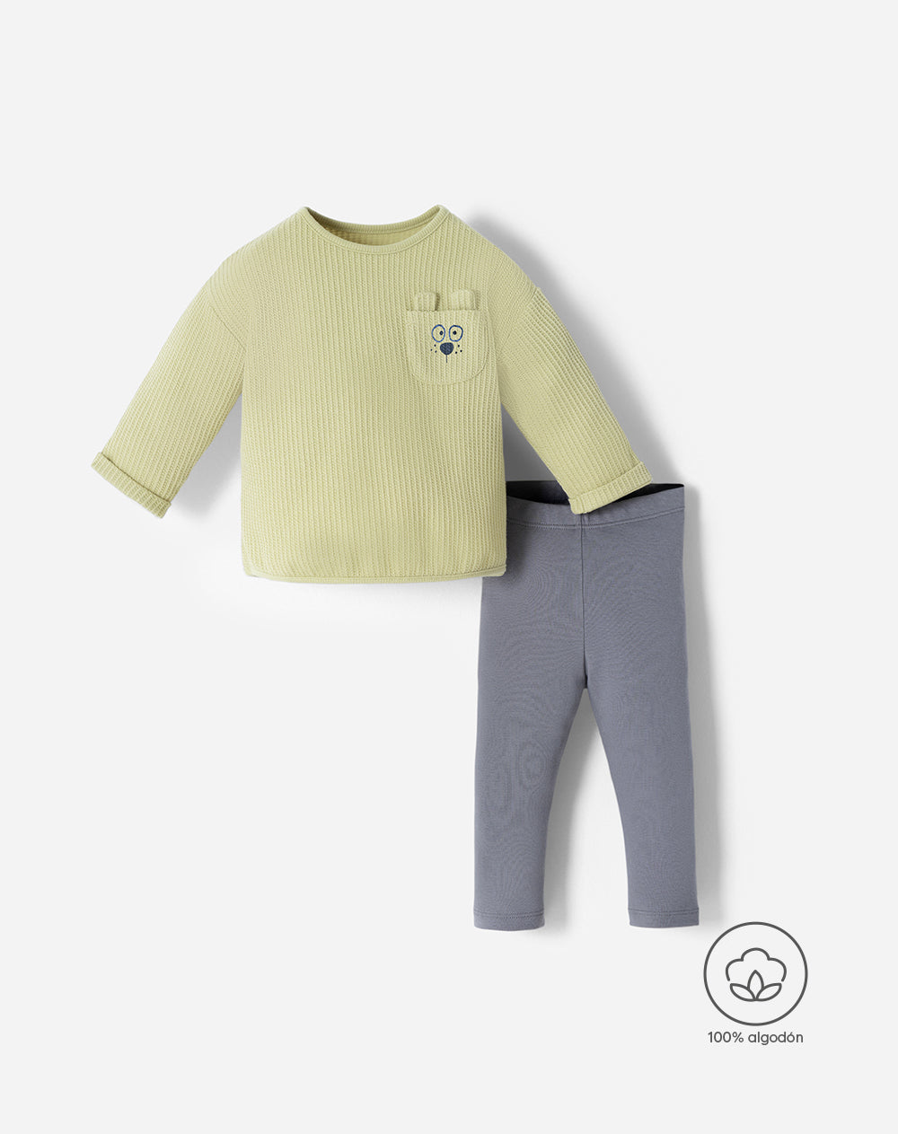 Conjunto buzo + pantalón bebé niño