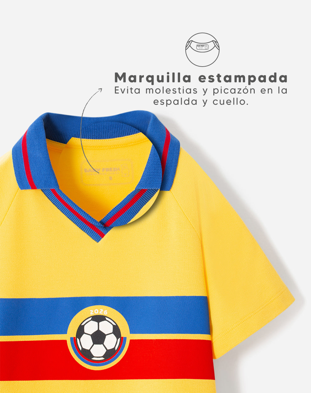 Polo oversized edición mundial bebé niño
