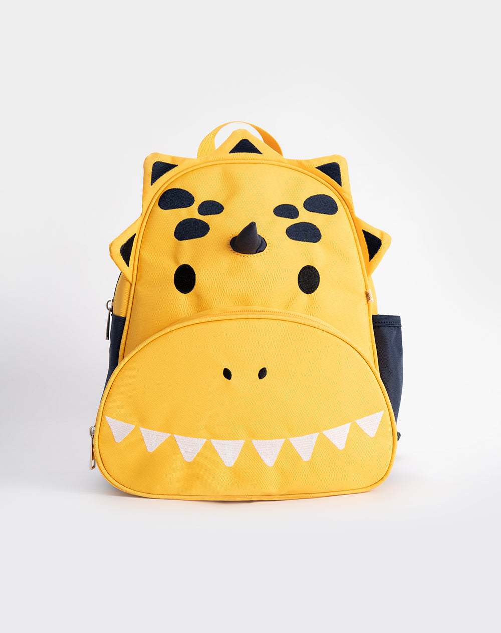 Morral de dinosaurio amarillo niño