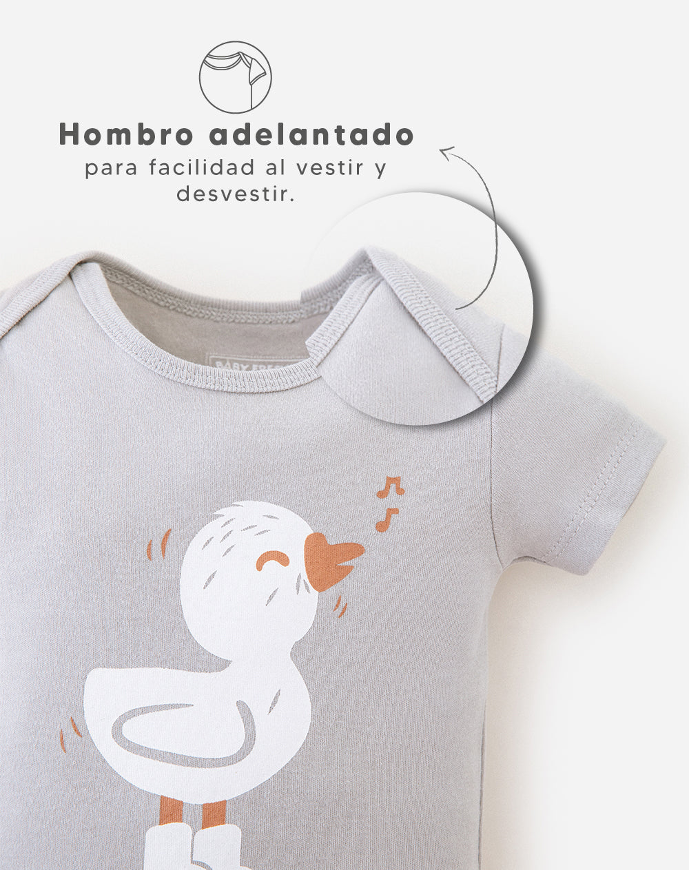 Boby bebé unisex x5unds manga corta algodón surtido
