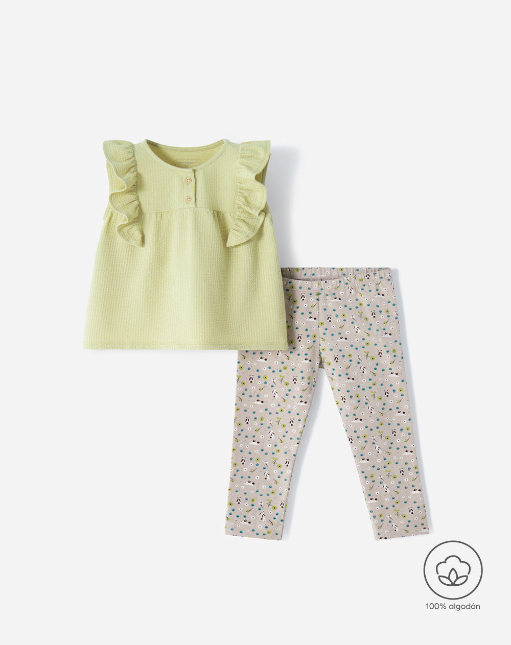 Conjunto camiseta + pantalón niña
