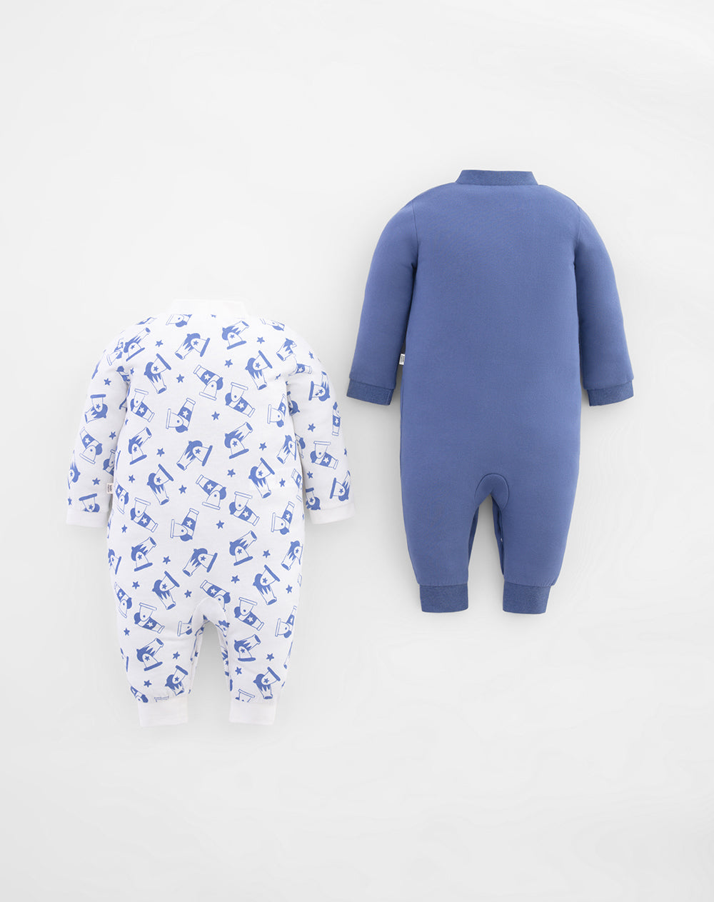 2 pijamas regular fit manga larga surtida