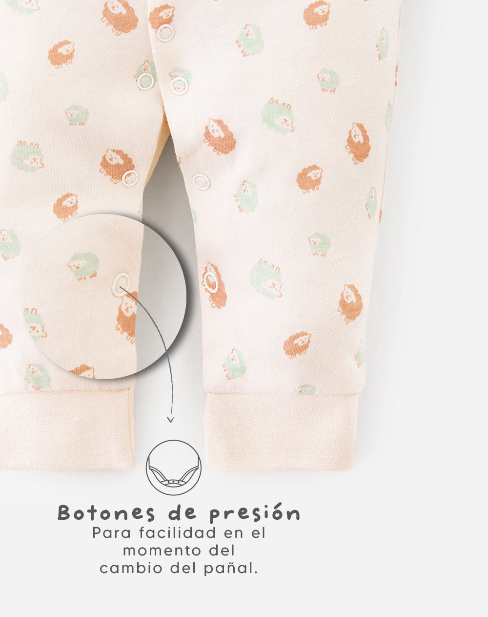 2 pijamas regular fit manga larga surtida