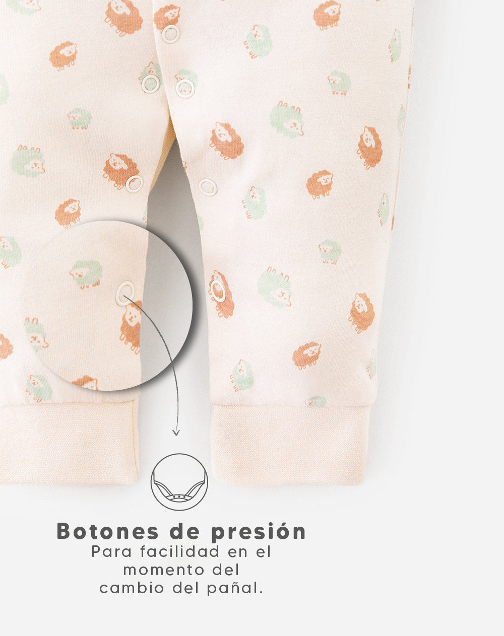 2 pijamas regular fit manga larga surtida