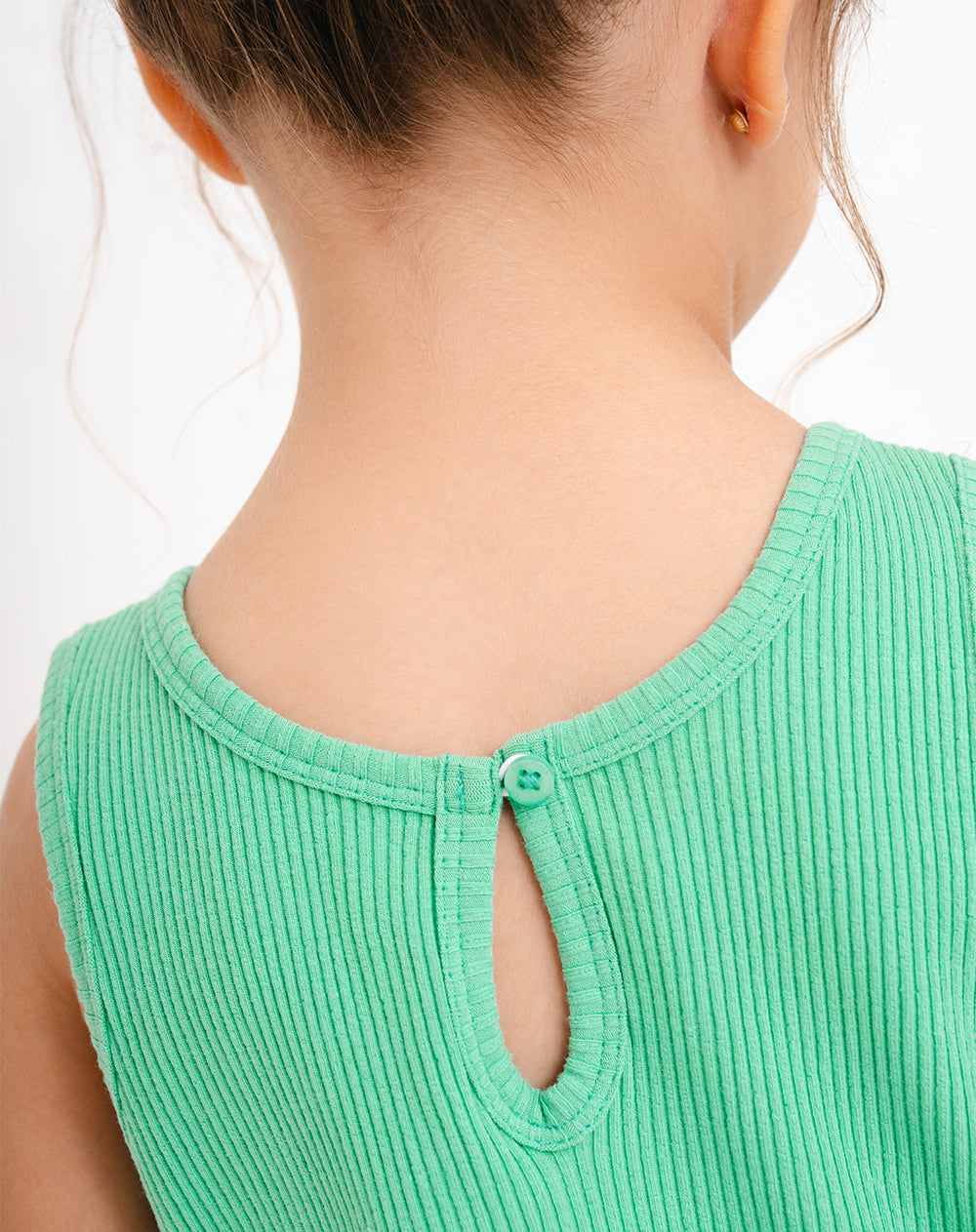 Enterizo regular fit verde