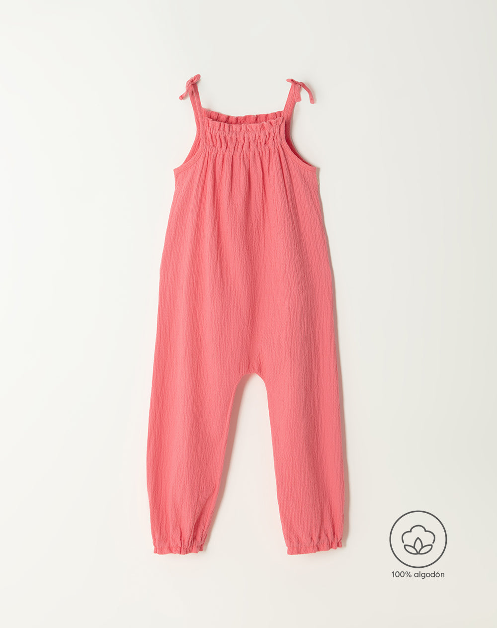 Enterizo regular fit rosado