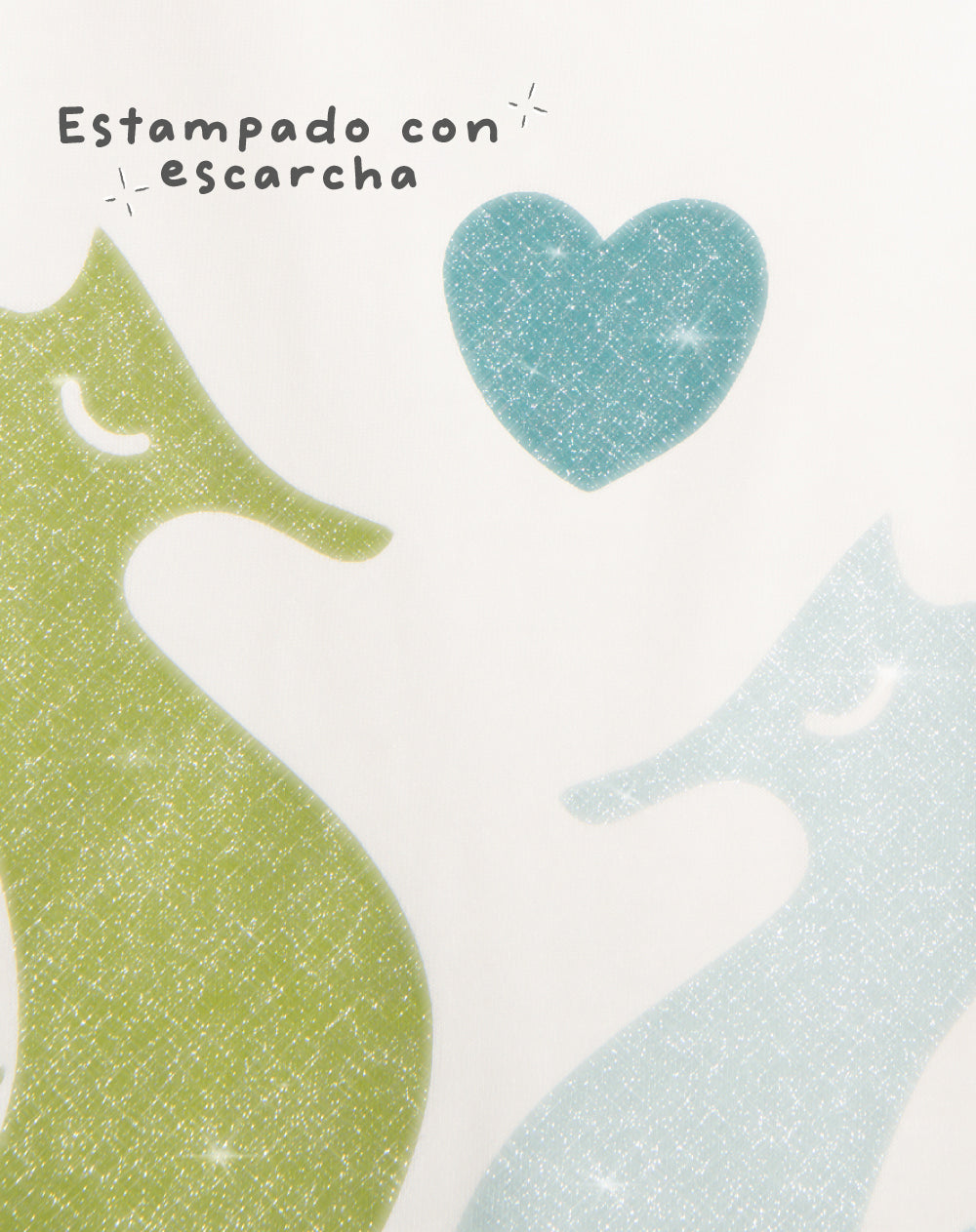 Pijama de caballos de mar azul