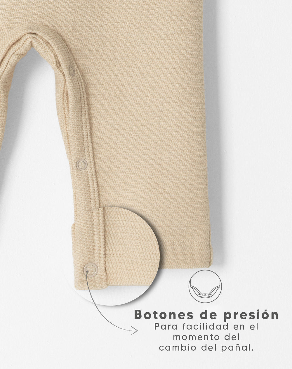 Conjunto camiseta + overol algodón bebé unisex