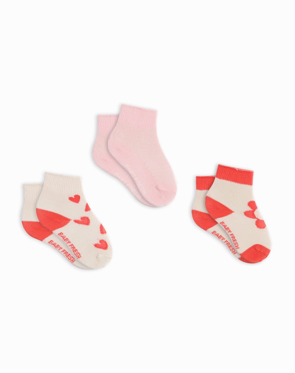 3 pares de medias largas surtido