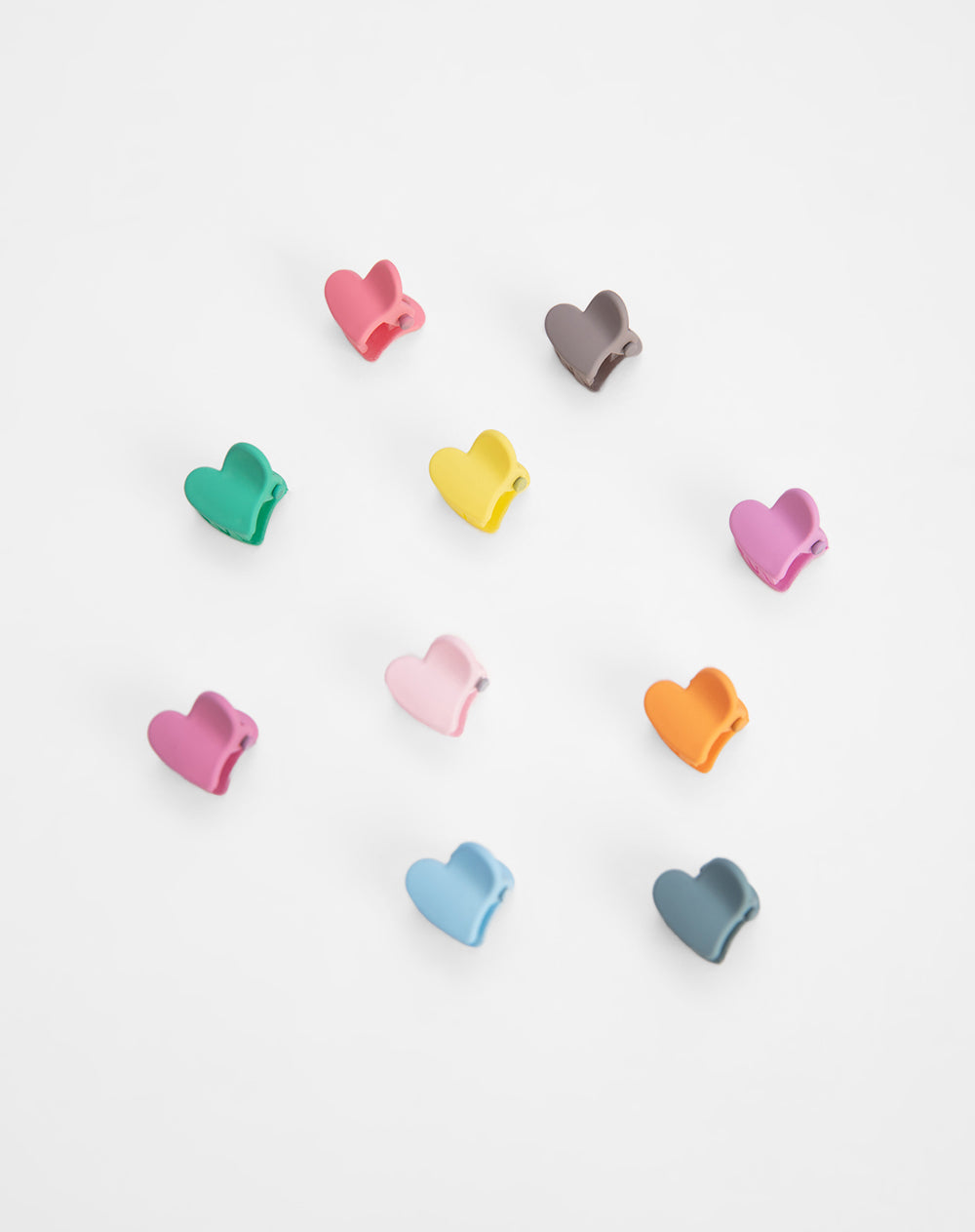 Set de pinzas x10unds surtidas