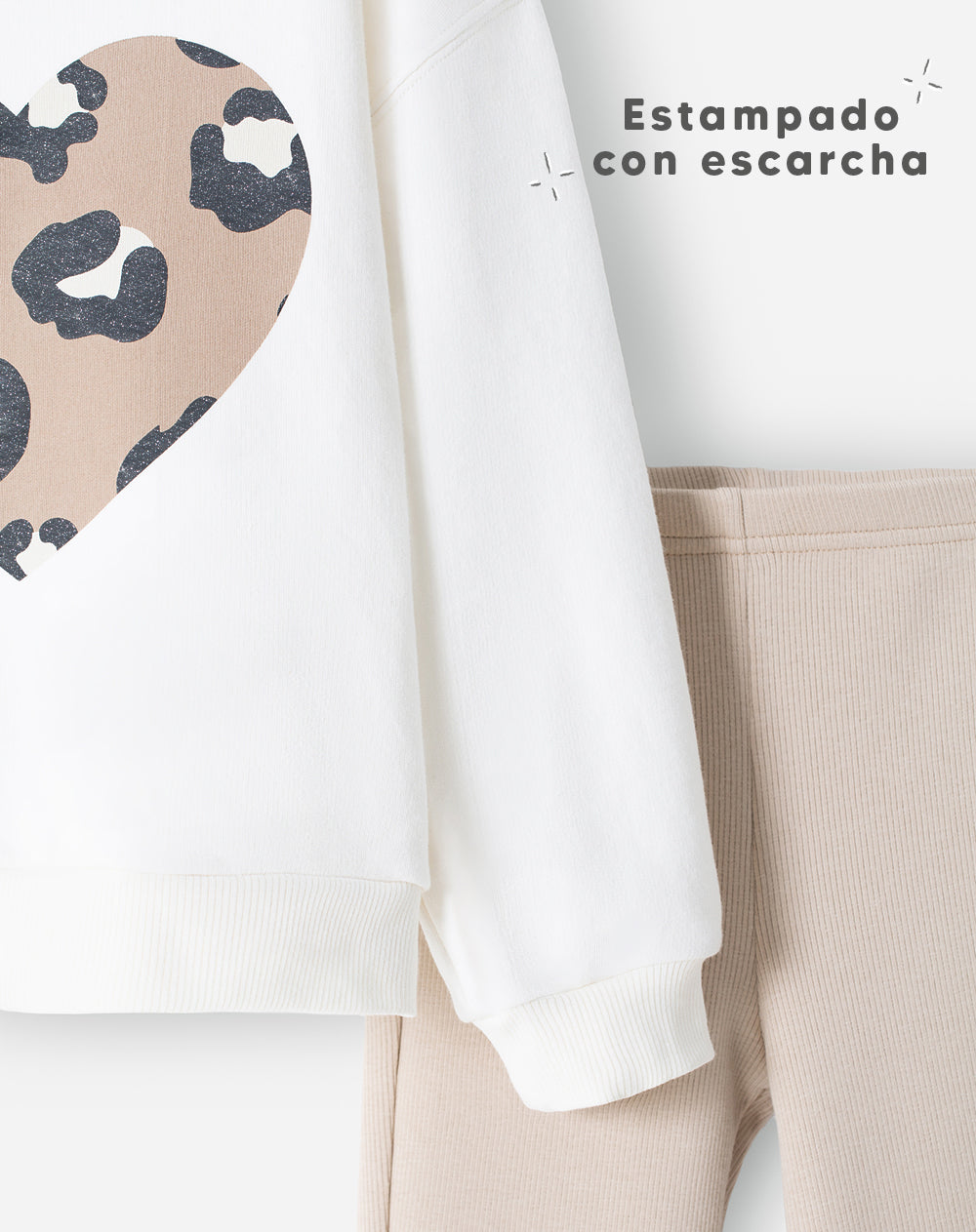 Conjunto camibuzo + pantalón niña