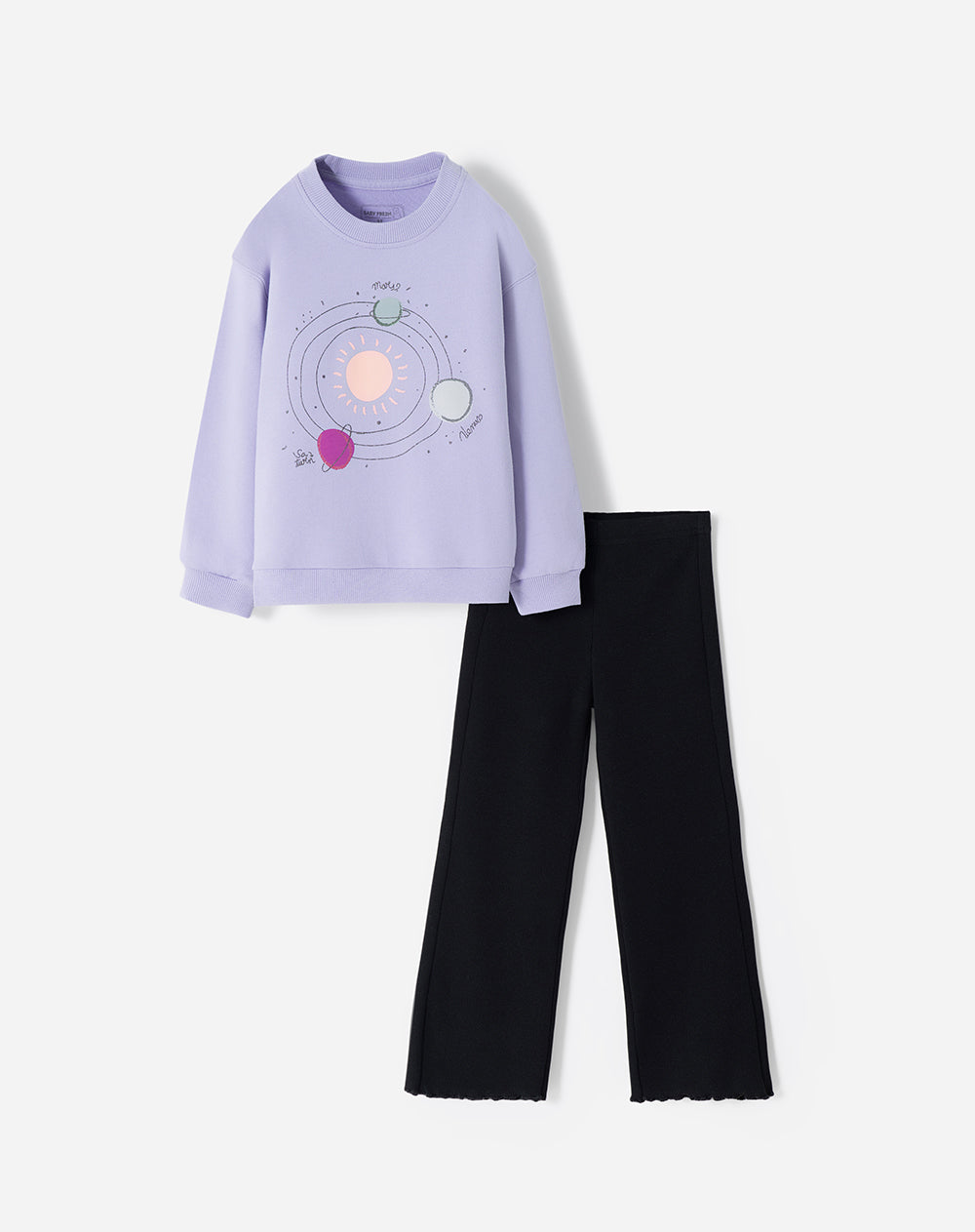 Conjunto camibuso + pantalón niña