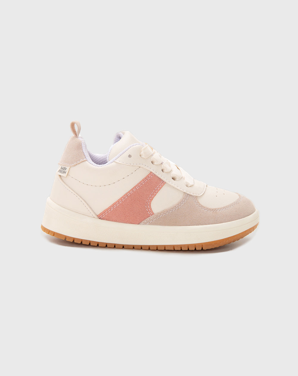 Tenis casuales beige niña