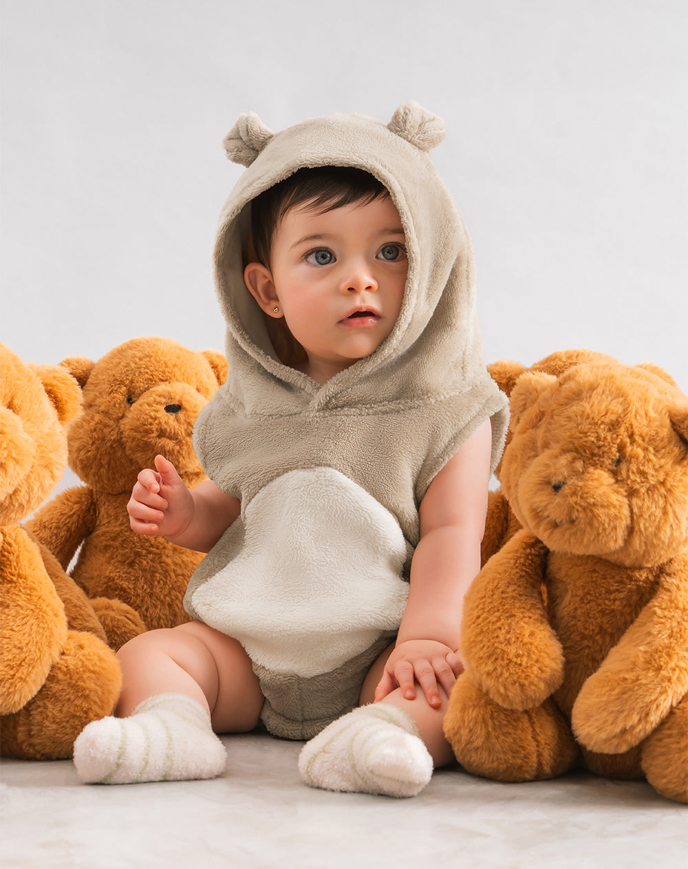 Body bebé unisex disfraz Halloween oso - Main Image