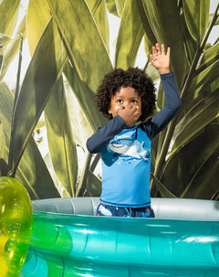 Camibuzo regular protección UV estampado niño