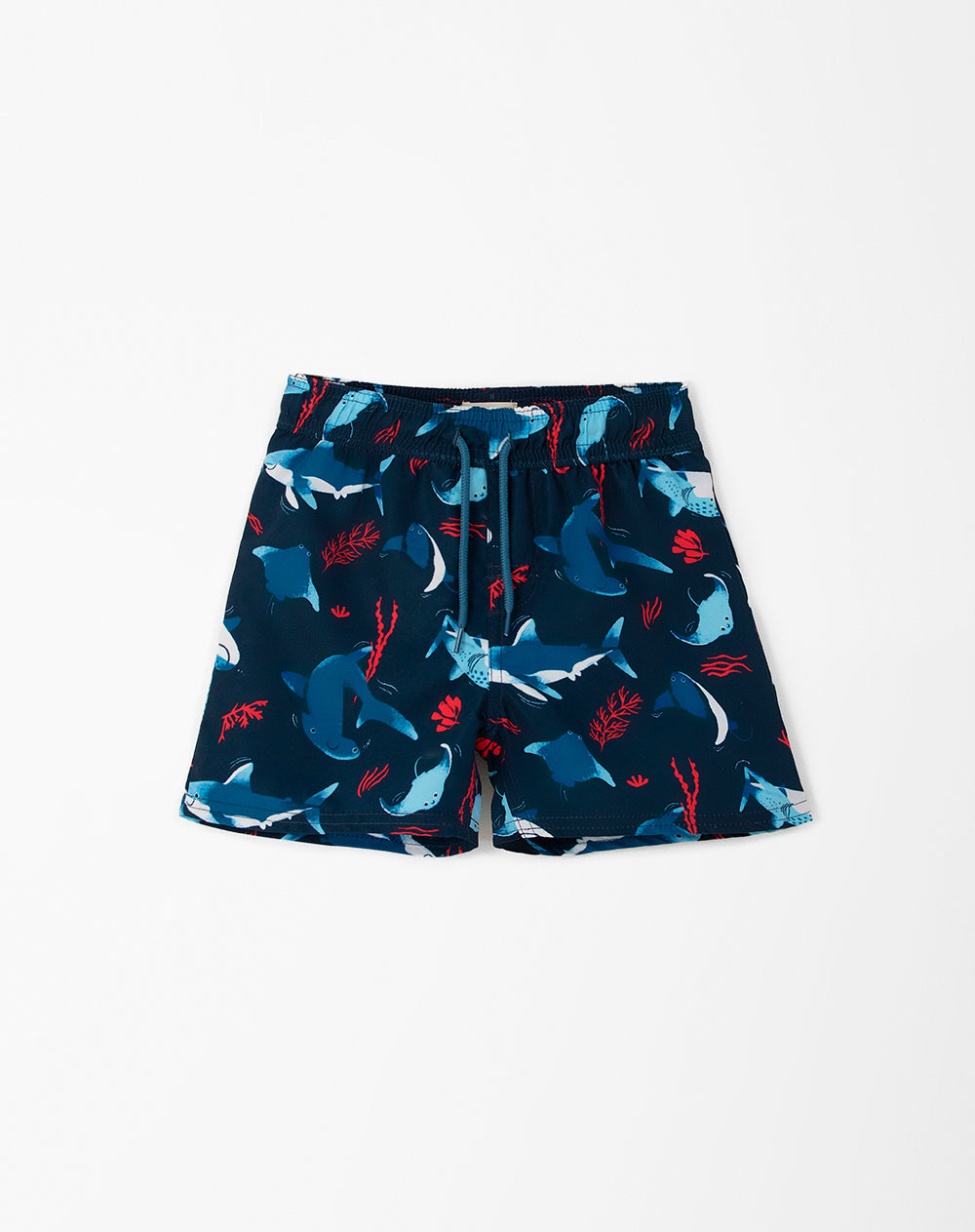 Pantaloneta de baño estampada niño