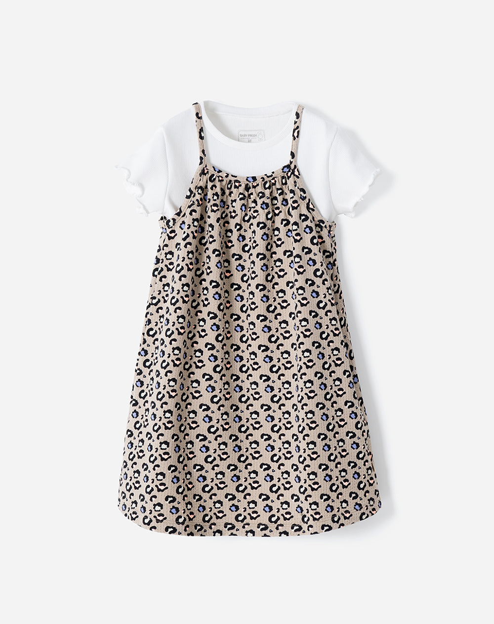 Conjunto camiseta + vestido niña