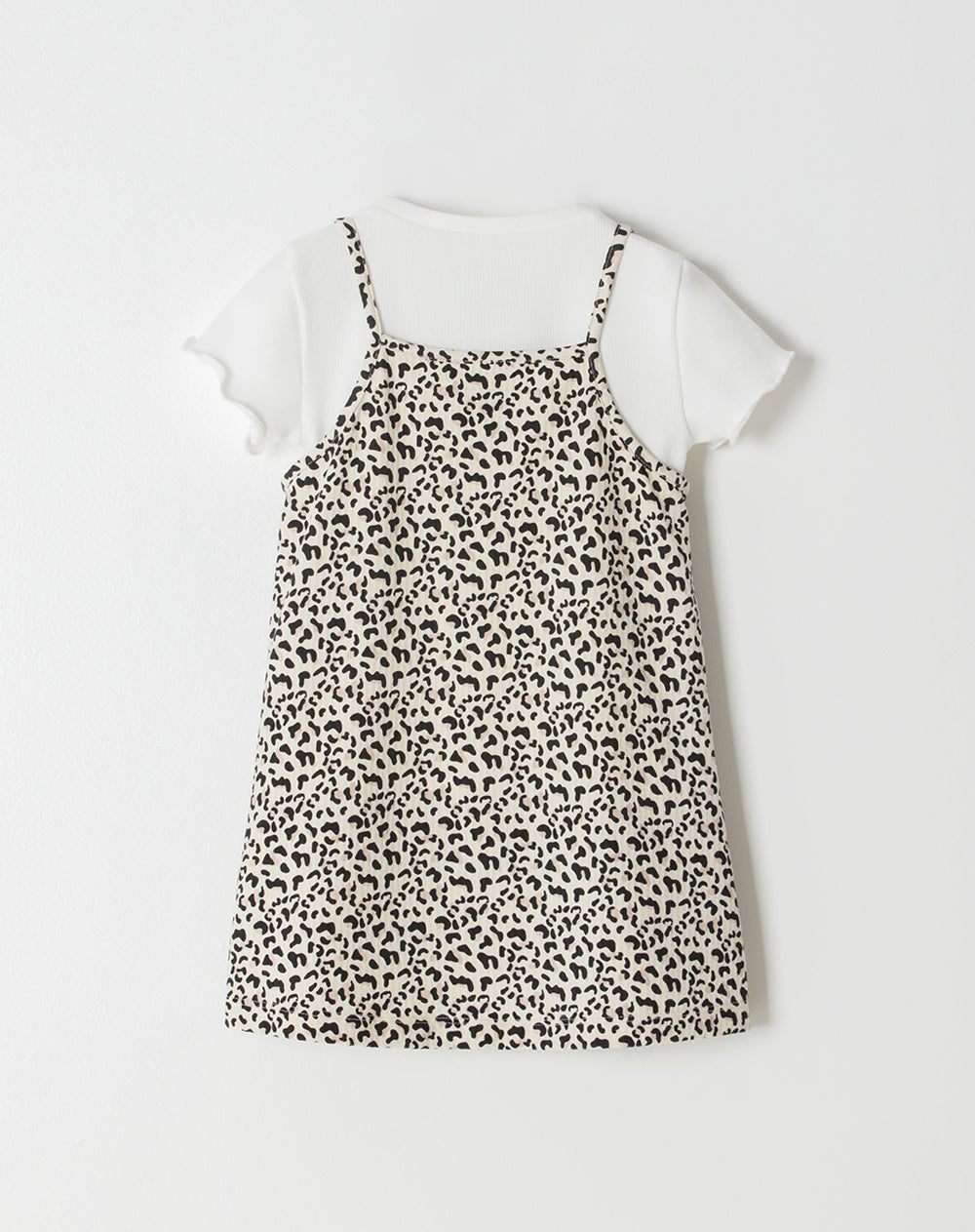 Conjunto niña camiseta + vestido