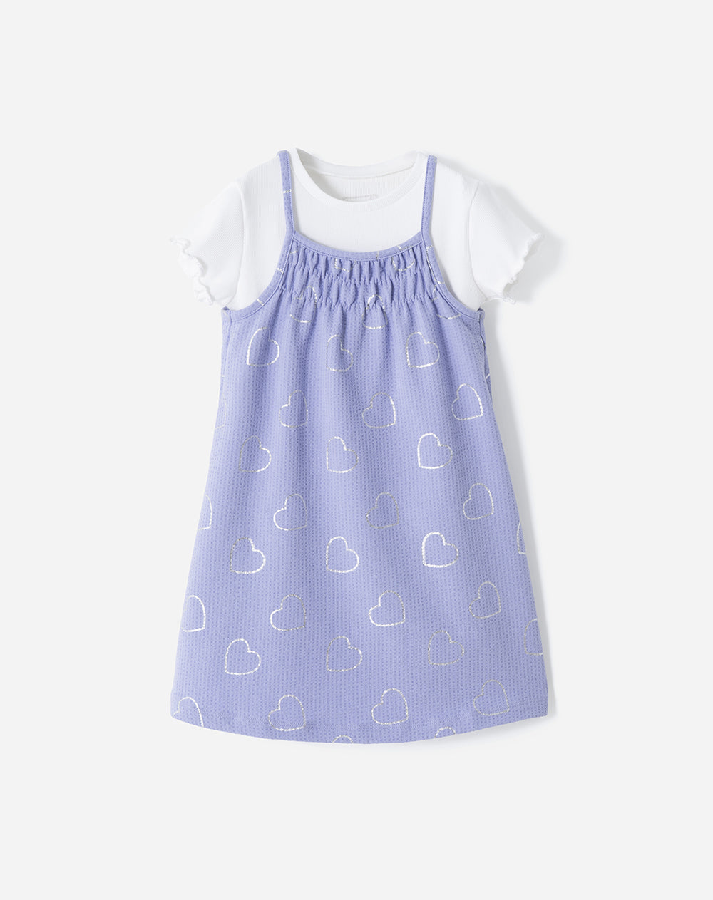 Conjunto camiseta + vestido niña