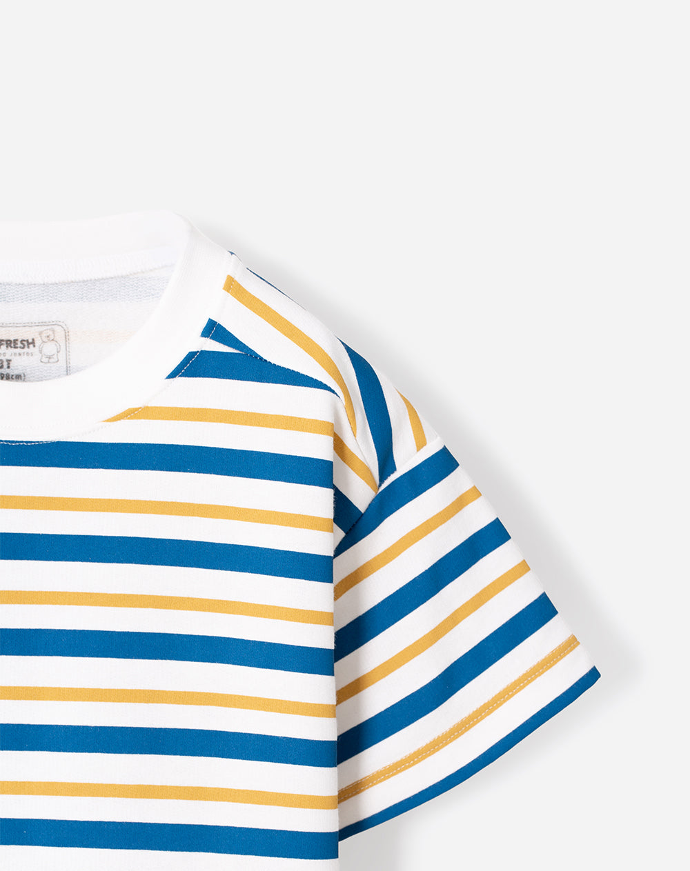 Camiseta oversize rayas niño