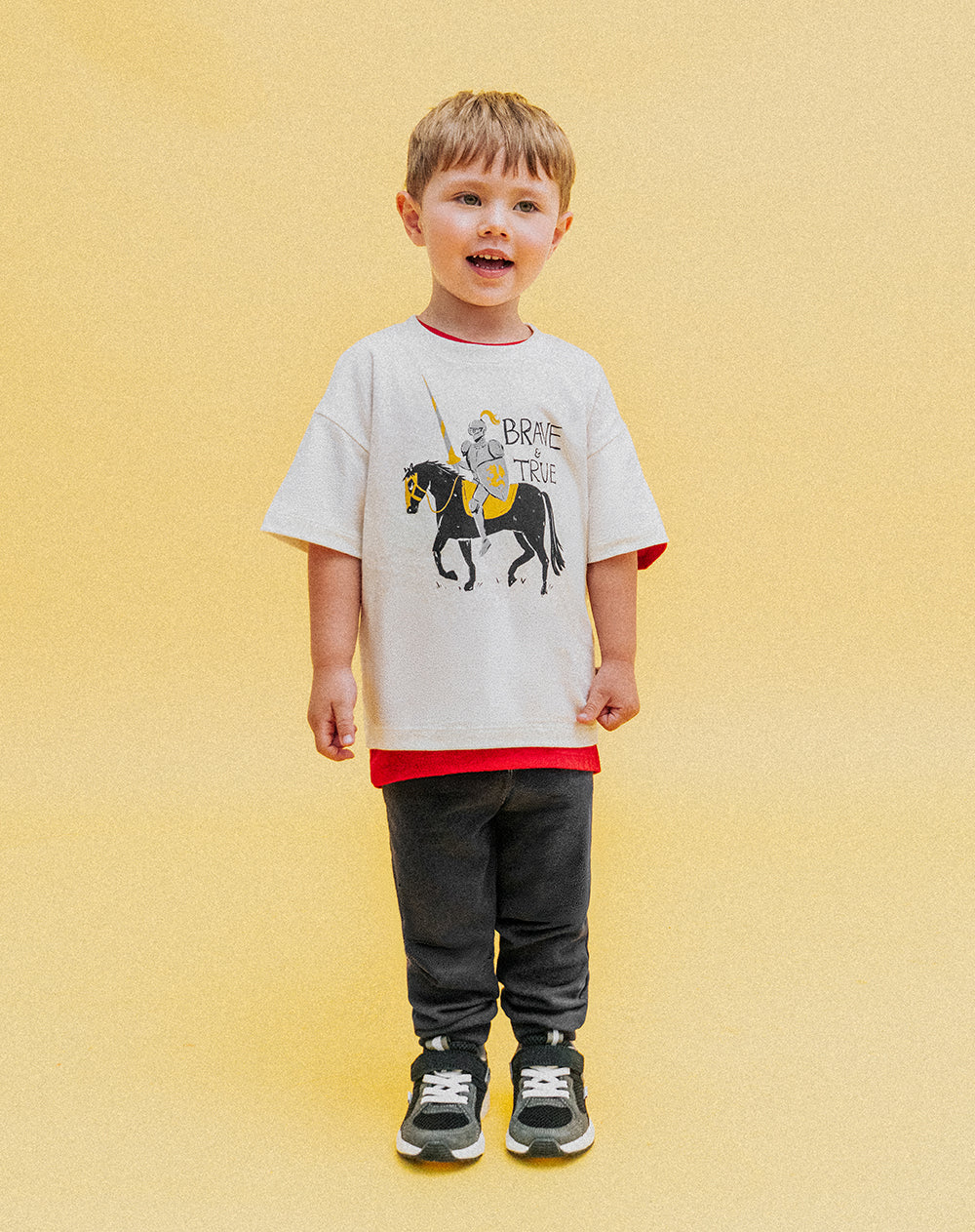 Conjunto camiseta + pantalón algodón niño