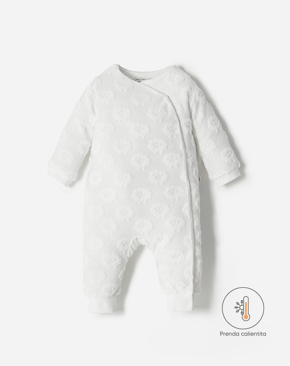 Enterizo regular fit blanco