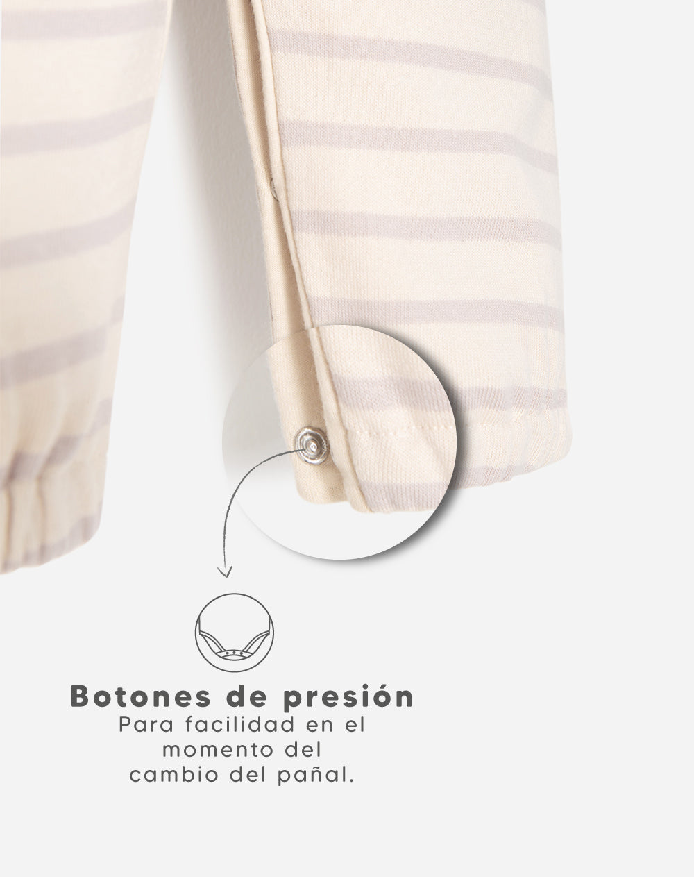 Conjunto bebé unisex body algodón + overol surtido