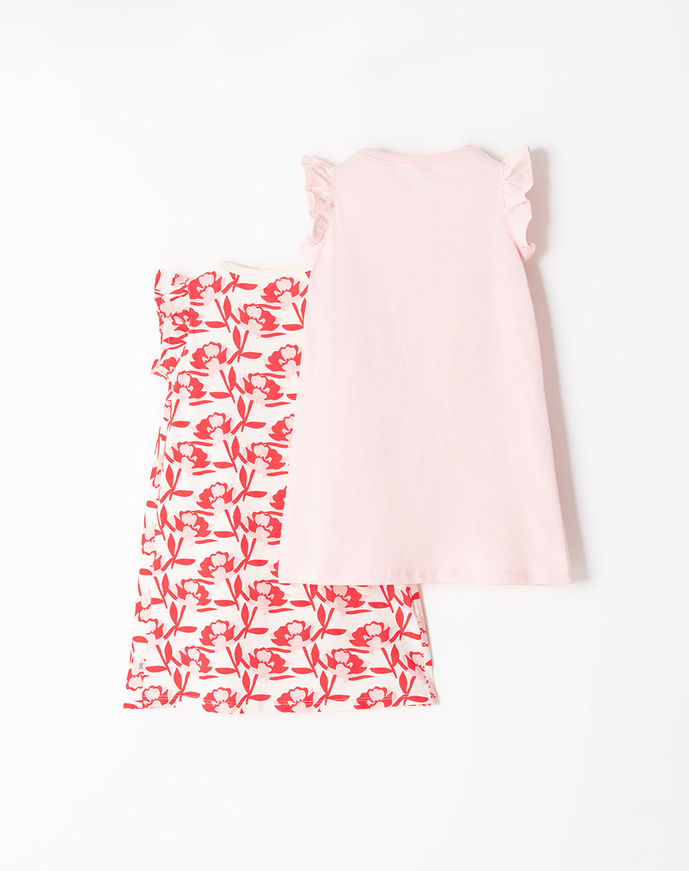 Vestido midi algodón x2unds surtido niña