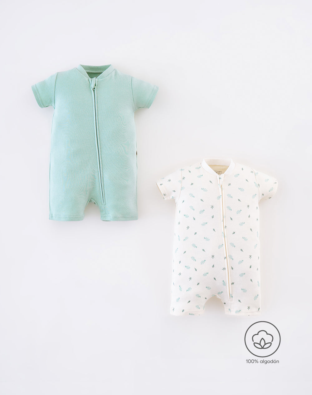 2 pijamas regular fit manga corta surtida