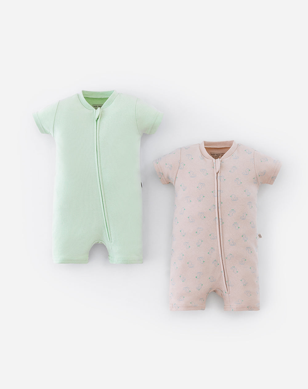 2 pijamas regular fit manga corta surtida